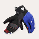 REV'IT! Endo Motorcycle Gloves Blue/Black / S  - Customhoj
