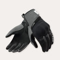 REV'IT! Mosca 2 Motorcycle Gloves Black/Grey / S  - Customhoj