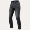 REV'IT! Moto 2 Slim Ladies Motorcycle Jeans Dark Black Stone / 26 / 30  - Customhoj