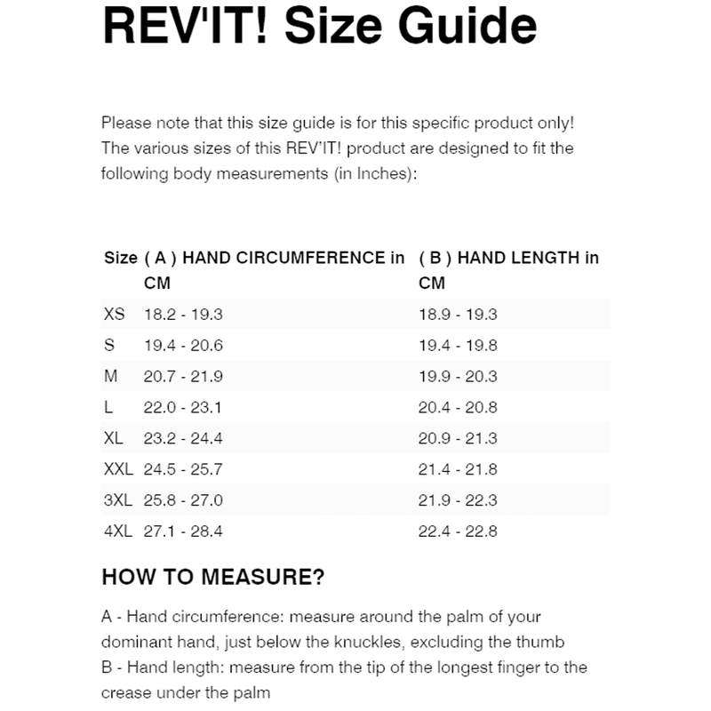 REV'IT! Sand 4 H2O Motorcycle Gloves