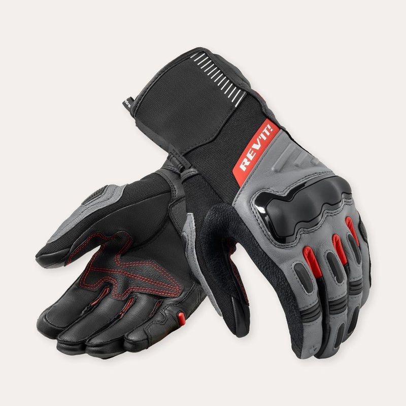 REV'IT! Sand 5 H2O Motorcycle Gloves Black/Grey / S  - Customhoj