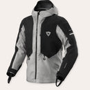 REV'IT! Tectonic H2O Motorcycle Jacket Black/Light Grey / S  - Customhoj