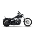 Rinehart 2-into-1 Black FXD Exhaust System for Harley 06-17 Dyna  - Customhoj