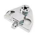 Road King Handlebar Clamp Cover for Harley 1" (25.4mm) / Chrome / 03-13 FLHR / C Road King