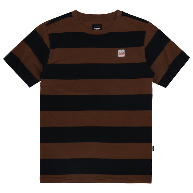 Roeg Billy T-Shirt Brown/Black / S  - Customhoj