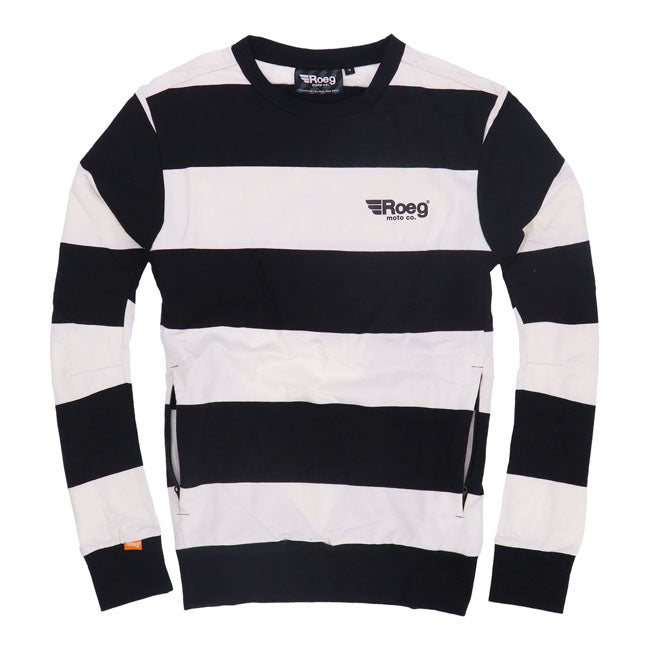 Roeg Shawn Sweatshirt White/Black / S