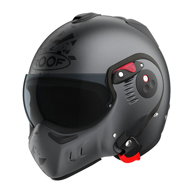 Roof Boxxer Alpha Flip-Up Motorcycle Helmet  - Customhoj