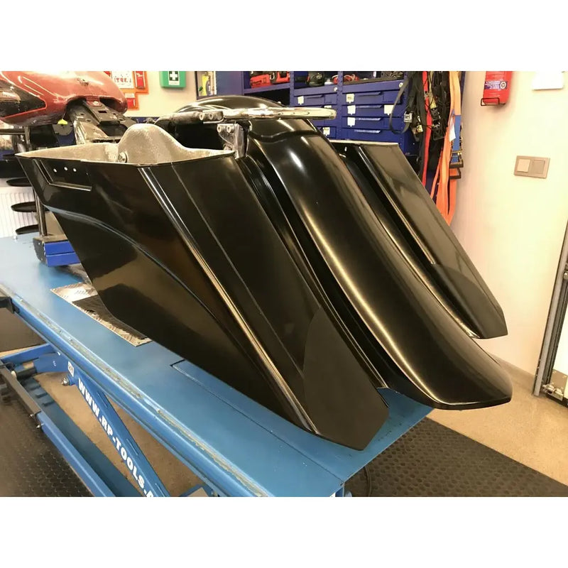 Killer Custom Kit de sacoches allongées et garde-boue pour Harley
