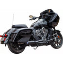 S&S Qualifier Stainless Steel 2-into-1 Exhaust System for Indian  - Customhoj