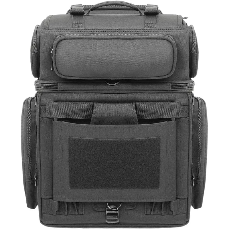 Saddlemen BR3400 Tactical Back Seat / Sissy Bar Motorcycle Bag  - Customhoj