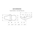 Saddlemen Explorer Seat for Honda  - Customhoj