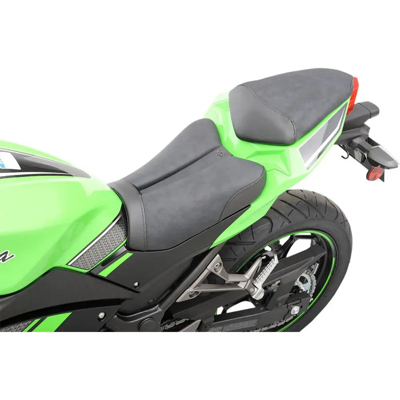 Saddlemen Gel Channel Sport Solo Seat for Kawasaki 13-17 Ninja 300 / Plain  - Customhoj