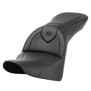 Saddlemen Roadsofa Plain Seat for Harley 18-25 Softail Deluxe / Heritage / Heritage Classic / Slim / Black / Without heating / Without backrest  - Customhoj