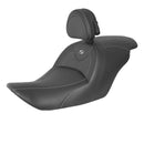 Saddlemen Roadsofa Plain Seat for Honda 13-19 Gold Wing F6B / F6B Deluxe / Carbon Fiber / Without heating / With backrest  - Customhoj