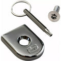 Saddlemen Security Seat Screws for Harley Chrome