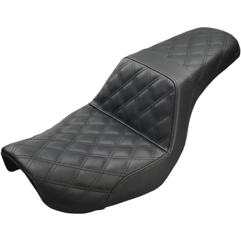 Saddlemen Step-Up Lattice Stitch for Harley 04-05 Dyna (excl. Wide Glide) / Black  - Customhoj