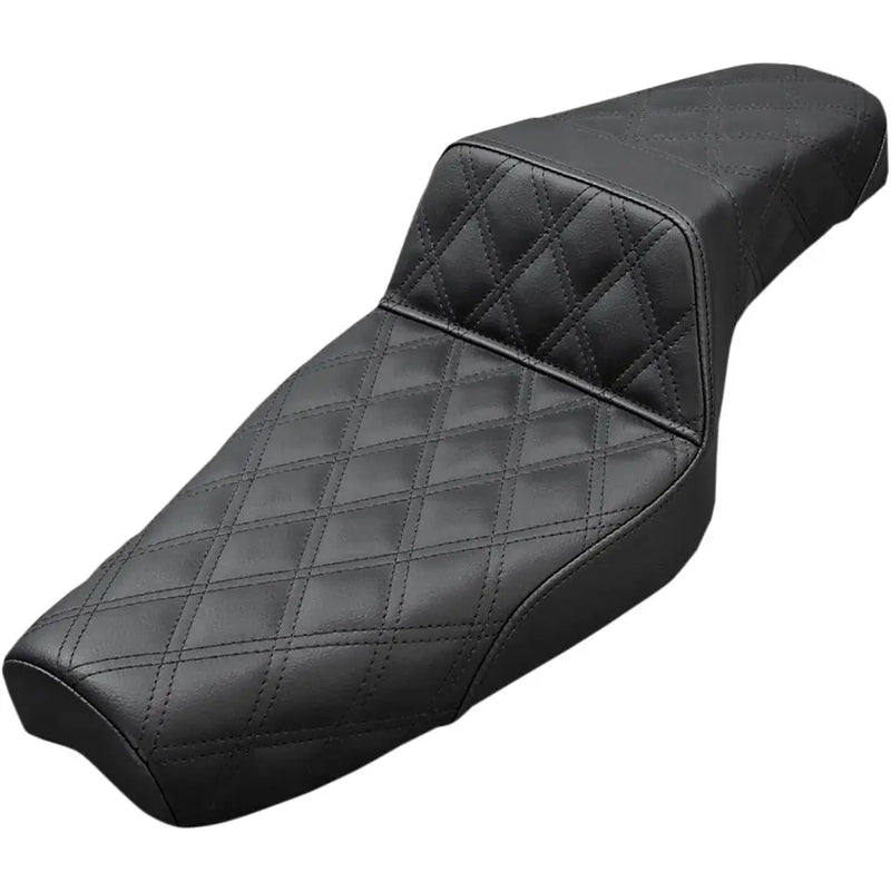 Saddlemen Step-Up Lattice Stitch for Harley 04-22 XL Sportster (with 17 liter tank) / Black  - Customhoj