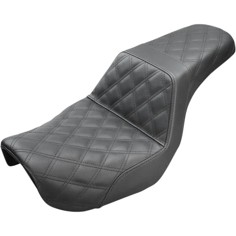 Saddlemen Step-Up Lattice Stitch for Harley 06-17 Dyna / Black  - Customhoj