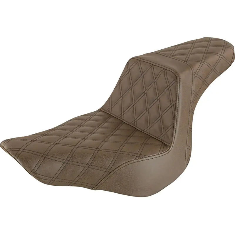 Saddlemen Step-Up Lattice Stitch for Harley 18-25 Softail Sport Glide & Low Rider / S / ST / Brown / Black  - Customhoj
