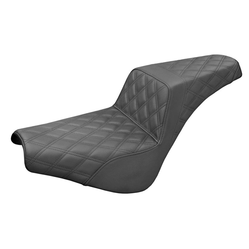 Saddlemen Step-Up Lattice Stitch for Harley 18-25 Softail Street Bob / Standard / Black  - Customhoj