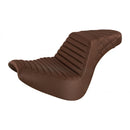 Saddlemen Step-Up Tuck-n-Roll / Lattice Stitch for Harley 18-22 Softail Breakout / Brown / Black  - Customhoj