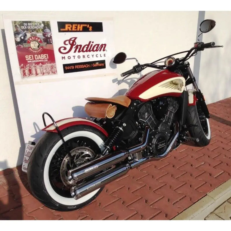 Miller Yuma Euro 3/4/5 Slip-On Mufflers for Indian