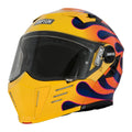 Simpson Darksome Modular Flip-Up Motorcycle Helmet Wildfire / S (56cm)  - Customhoj