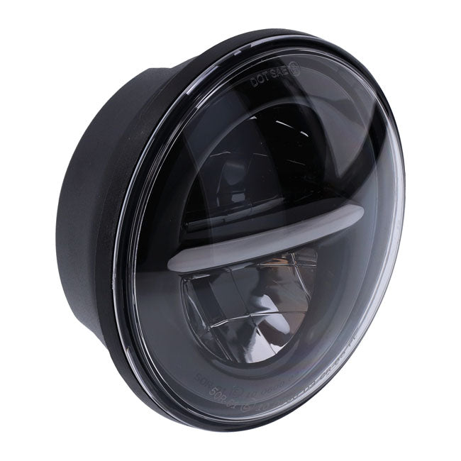 SMP Beam Splitter 5.75" Motorcycle LED Headlight Insert  - Customhoj