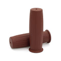 SMP Classic Motorcycle Grips Cognac Brown / 1" (25.4 mm) handlebars  - Customhoj