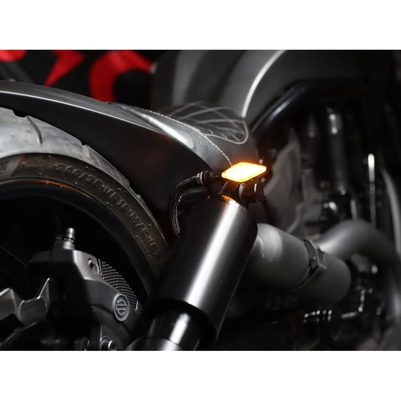 SMP Diamond Mini LED Motorcycle Turn Signals  - Customhoj