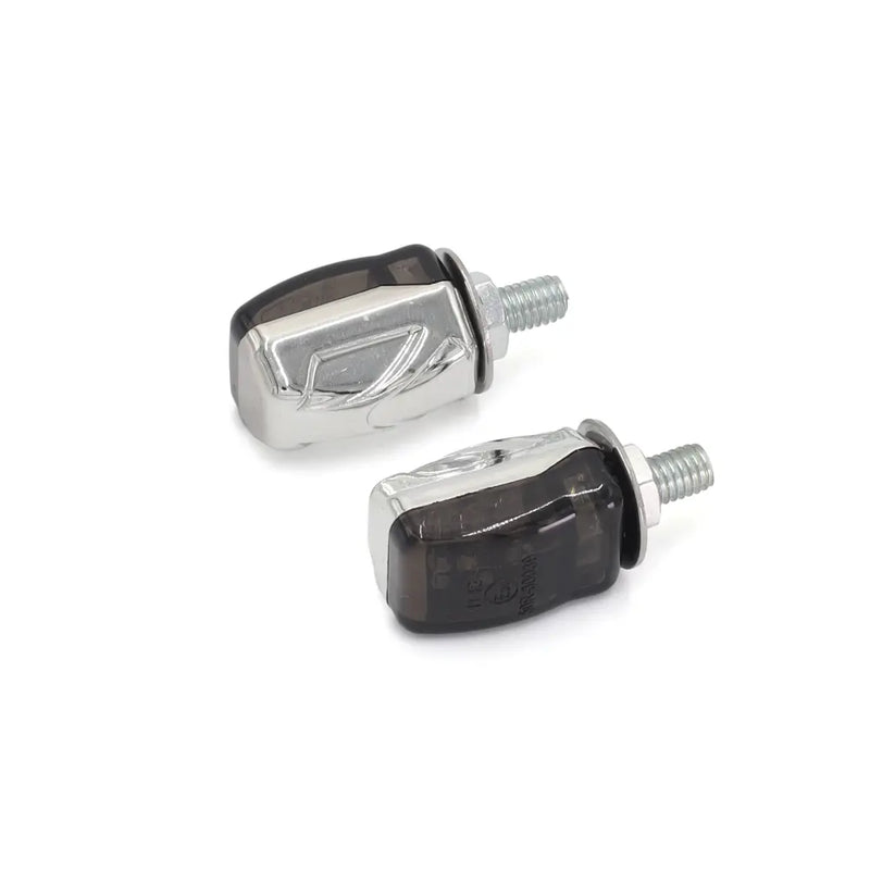 SMP Picco Micro LED Motorcycle Turn Signals Chrome / Tinted