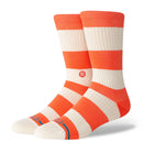 Stance Fred Crew Socks Orange/White / 38-42  - Customhoj