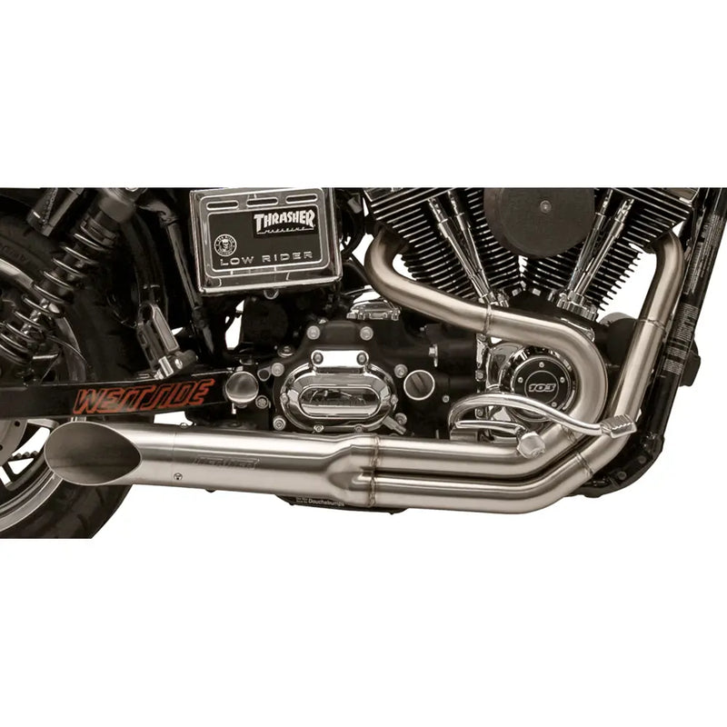 Système d'échappement 2 en 1 Kerker Bootlegger pour Harley