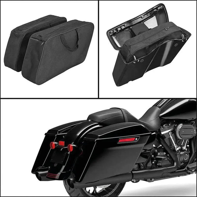 Zodiac Sacs intérieurs rigides pour sacoches Harley