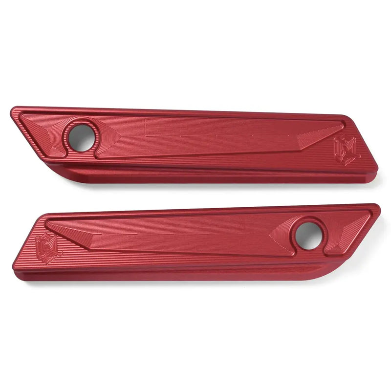 Couvercles de loquet de sacoche Ken's Factory pour Harley