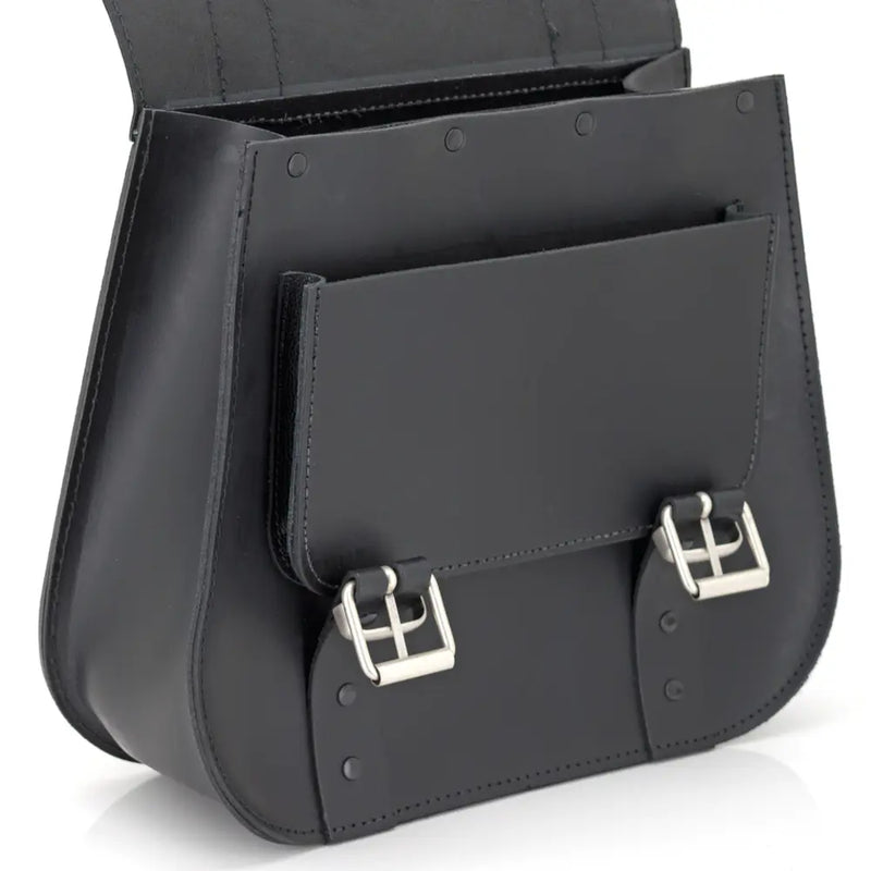 Texas Leather Sacoche universelle de moto pour facteur moyen
