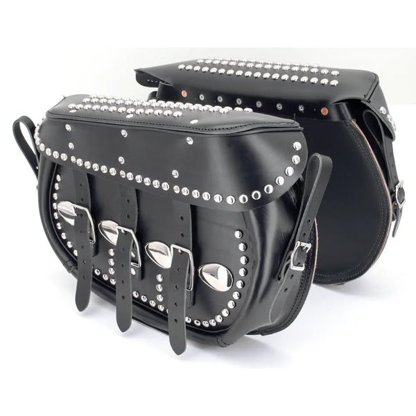 Samwel Sacoches en cuir King pour Harley
