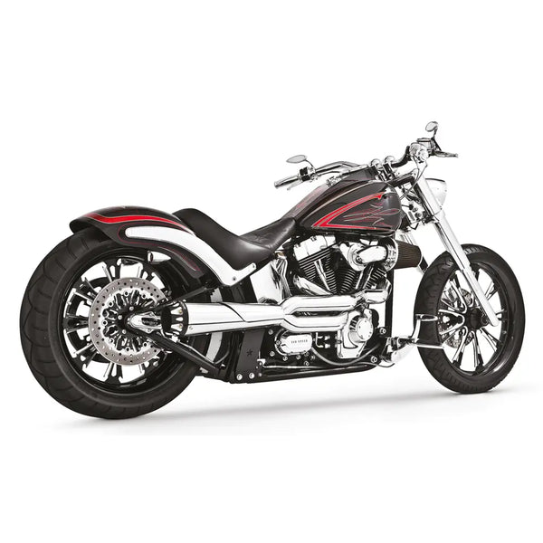 Freedom Performance Echappement American Outlaw High 2into-1 pour Harley