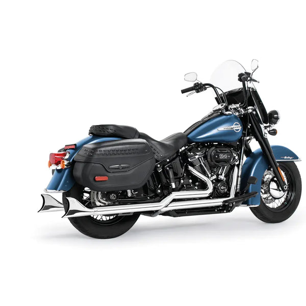 Freedom Performance Thorcat EC Approved Sharktail True Duals Exhaust pour Harley