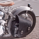 Texas Leather Swingarm Bag for Harley  - Customhoj