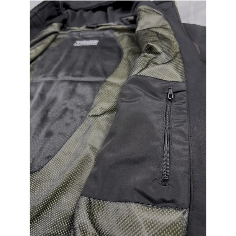 THNDR Blackout - Sweat à capuche en kevlar pour motards