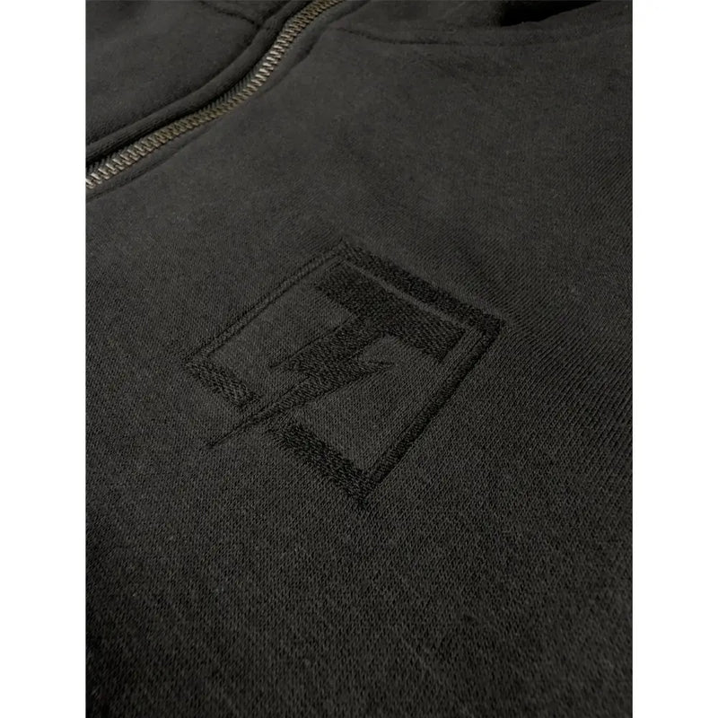THNDR Blackout - Sweat à capuche en kevlar pour motards