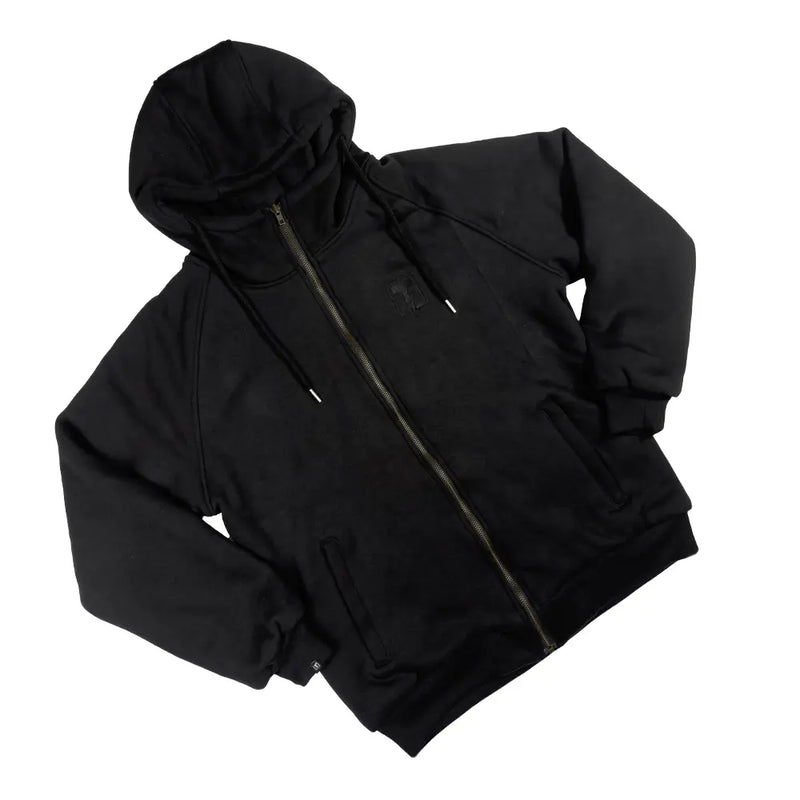 THNDR Blackout - Sweat à capuche en kevlar pour motards