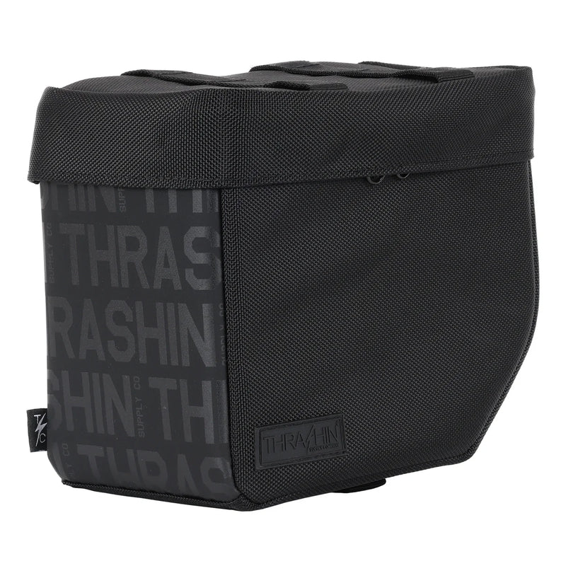 Thrashin Supply Mini Essential 8L Throw-Over Motorcycle Saddlebag Set  - Customhoj