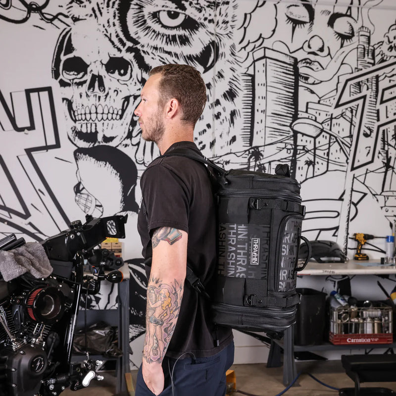 Thrashin Supply Passenger 32L Motorcycle Bag  - Customhoj