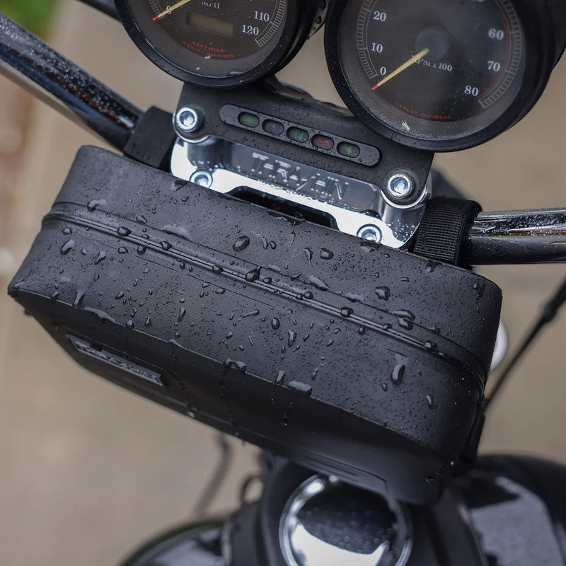 Thrashin Supply Waterproof Motorcycle Handlebar Bag  - Customhoj