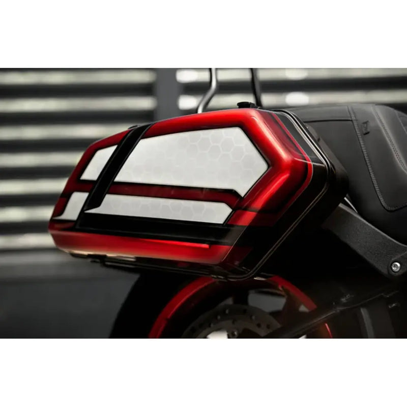 Tommy & Sons Inception Saddlebags for Harley  - Customhoj