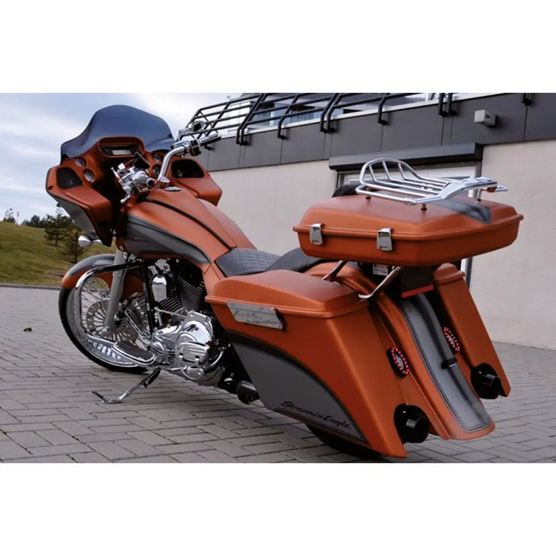 Tommy & Sons Rocca Stretched Saddlebag Bodies for Harley 98-13 Touring  - Customhoj