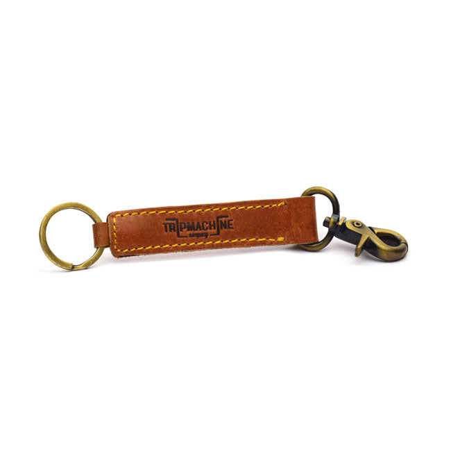 Trip Machine Classic Keyring Tan