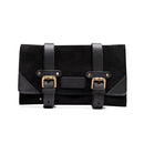 Trip Machine Leather Motorcycle Tool Roll Black  - Customhoj